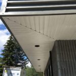 Soffits for an Amacon Properties Building Soffits for an Amacon Properties Building