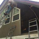 House wall vinyl siding